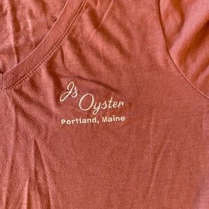 Lesbian Oyster V-Neck Shirt